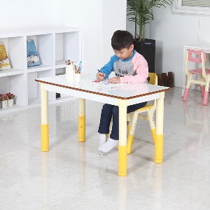 화이트에디션 스위티 1인세트(높이조절형) 아동용/어린이책상의자
